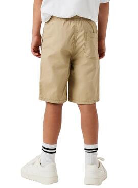 Bermuda Name It Ryan Jog beige Jogger für Mädchen.