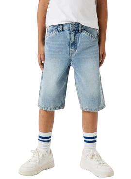 Bermuda Name It Ryan Denim Blau für Jungen