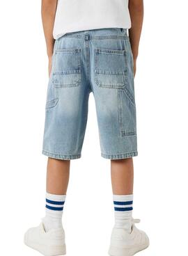 Bermuda Name It Ryan Denim Blau für Jungen