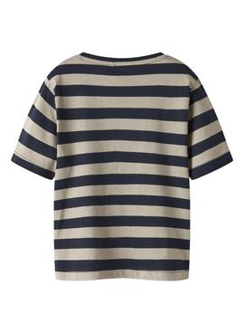 T-Shirt Name It Fridy gestreift blau für Jungen