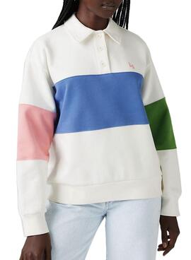 Sweatshirt Levis Rugby Multicolor  für Frauen