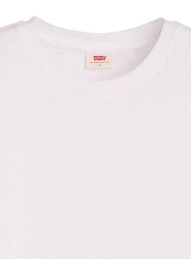 T-shirt Levis Boxy   in Weiß für Frauen