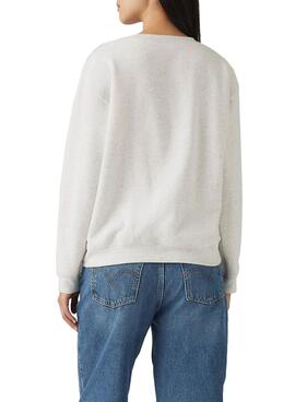 Sweatshirt Levis Coloring grauer  für Frauen