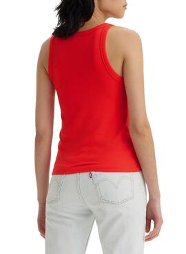   T-Shirt Levis Tanktop in Rot für Frauen