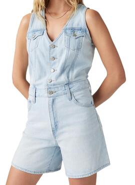 Jumpsuit Levis Latzhose aus Denim für Frauen