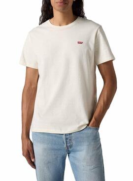 T-shirt Levis Basic  in Weiß für Männer.