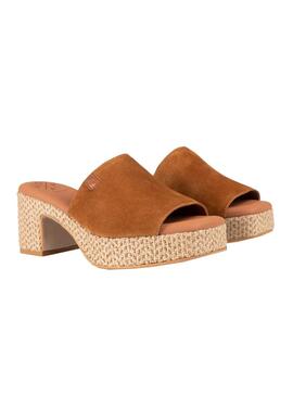 Sandalen Popa Dilton Wildleder Braun für Frauen