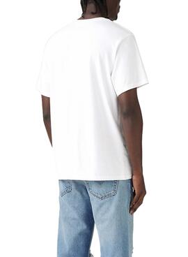 T-shirt Levis Relaxed   in Weiß für Herren