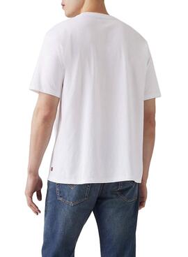 T-Shirt Levis Red Tab weiß für Männer