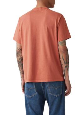 T-shirt Levis Relaxed Koralle für Männer.