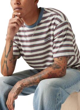 T-shirt Levis Vintage Streifen für Männer.