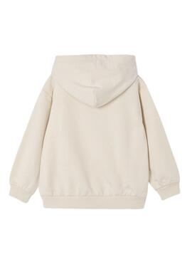  Sweatshirt Mayoral Athetics beige für Jungen