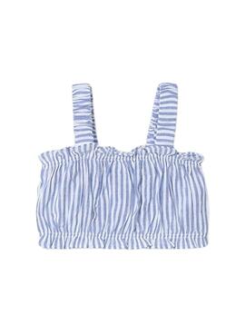 Set 2 Mayoral Hemd blau gestreift für Jungen