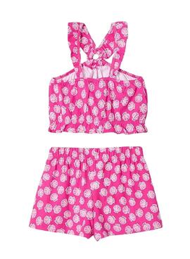 Set  Mayoral  Shorts in rosa für Mädchen