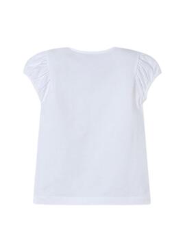 T-Shirt Mayoral Puppen weiß für Mädchen
