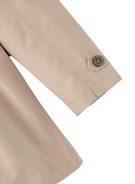 Gabardina Name It Madelin Trench beige für Mädchen