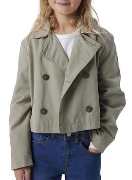  Gabardina Name It Madelin Trench grün für Mädchen.