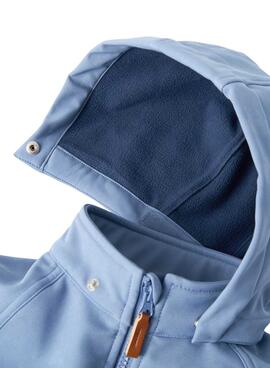 Windschutz Name It Alfa Softshell Blau für Jungen