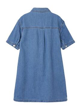 Kleid Name It Jannet Denim Blau für Mädchen