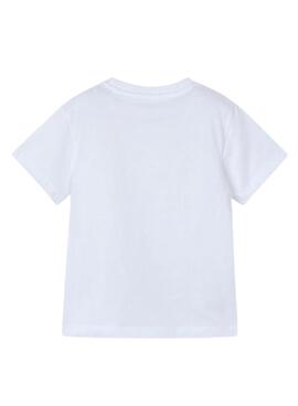 T-shirt Mayoral Surf weiß für Jungen
