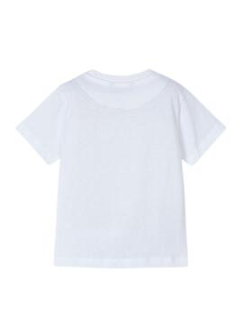 T-Shirt Mayoral Lenticular weiß für Jungen.