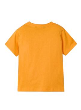   Set 2 T-Shirts Mayoral Athletics Orange für Jungen.