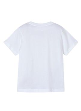 T-shirt Mayoral Wave weiß für Jungen.