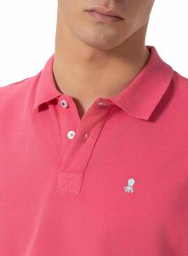 Polo El Pulpo rosa basic für Herren
