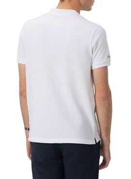 Polo El Pulpo basic weiss für Herren