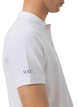 Polo El Pulpo basic weiss für Herren