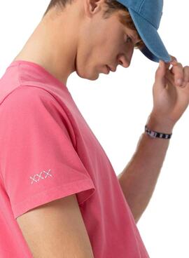 T-Shirt El Pulpo Gelato in Rosa für Herren
