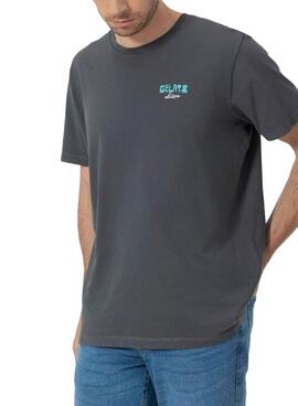 T-Shirt El Pulpo Gelato grau für Herren