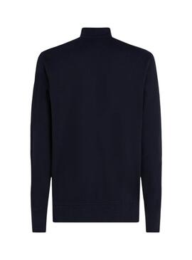 Pullover Tommy Hilfiger Global Stripe Marine für Herren