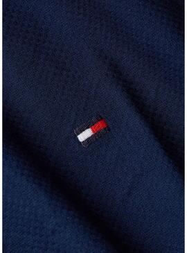 Tommy Hilfiger Flex Dobby Hemd in Blau für Herren