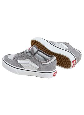 Turnschuhe Vans Rowley Classic grau Junge und Mädchen.