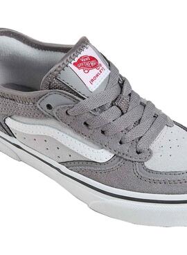 Turnschuhe Vans Rowley Classic grau Junge und Mädchen.