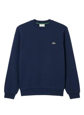 Lacoste Marineblauer Pullover mit Logo für Herren