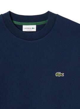 Lacoste Marineblauer Pullover mit Logo für Herren