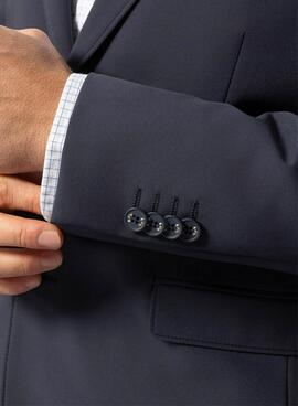 El Pulpo Ultraleichter Marineblauer Blazer für Herren