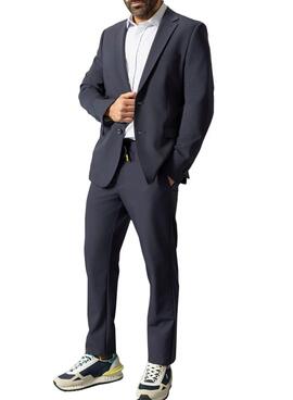 El Pulpo Ultraleichter Marineblauer Blazer für Herren