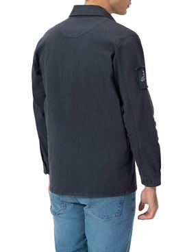 Oberhemd El Pulpo marineblaue für Herren