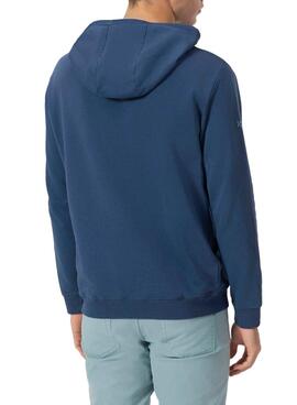 Sweatshirt Der Oktopus das Marineblau Herren