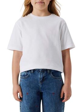 T-Shirt Name It Grega Weiß für Mädchen