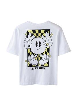 T-Shirt Name It Zulla Regular Weiß für Jungen.