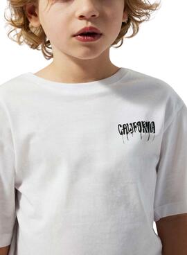 T-shirt Name It Zulla Regular in Weiß für Jungen.