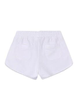  Short  Mayoral Basic sportliche weiße  für Mädchen