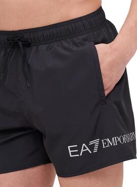 Badehose Emporio Armani EA7 schwarz für Herren