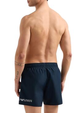 Badeshorts Emporio Armani EA7 marineblau für Herren