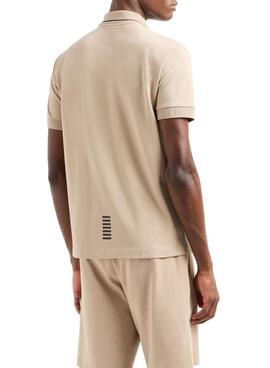 Polo Emporio Armani EA7 beige für Herren