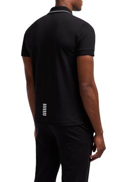Polo Emporio Armani EA7 schwarz für Herren